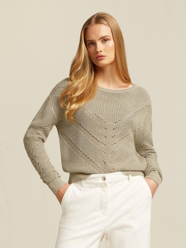 beaumont Celia Pullover Sand