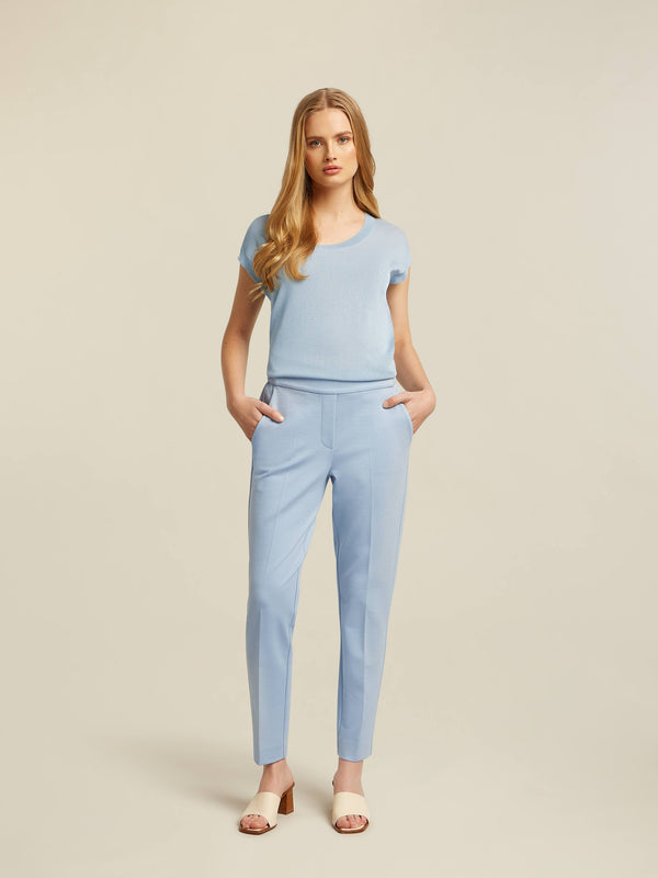 beaumont Charlie Pants lurex Blue