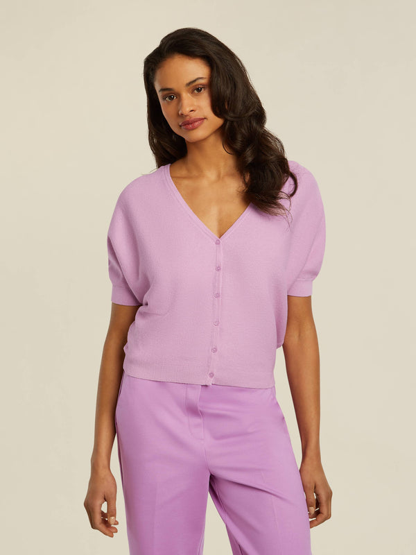 beaumont Diana Cardigan Purple