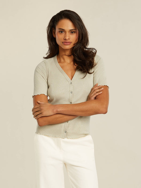 beaumont Freddie Cardigan Sand