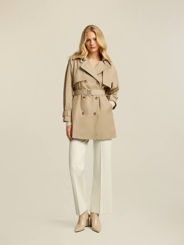 beaumont Jamie Trench Coat Sand