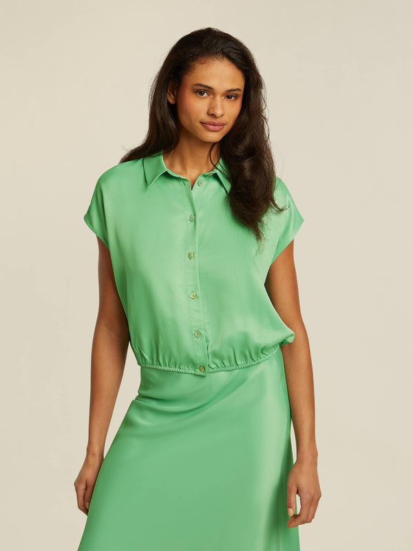 beaumont Mariska Blouse Green
