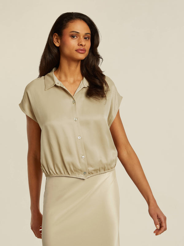 beaumont Mariska Blouse Sand