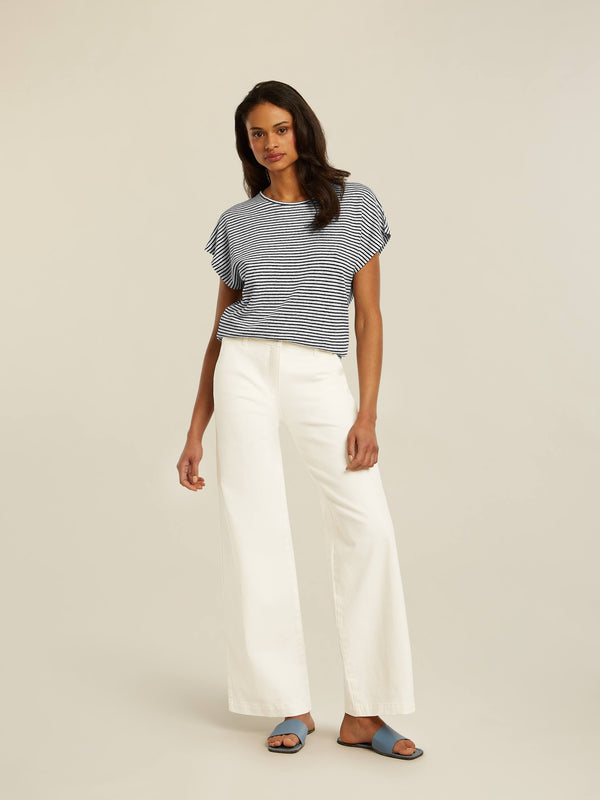 beaumont Rose Pants White