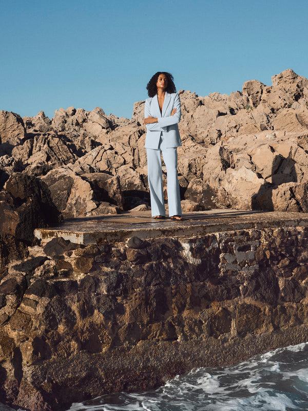 beaumont Tatum Blazer lurex Blue