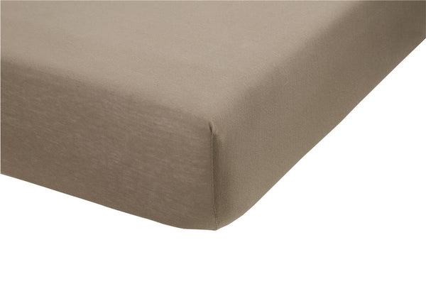 Beddinghouse Ambiante Splittopper Hoeslaken - Katoen - Taupe