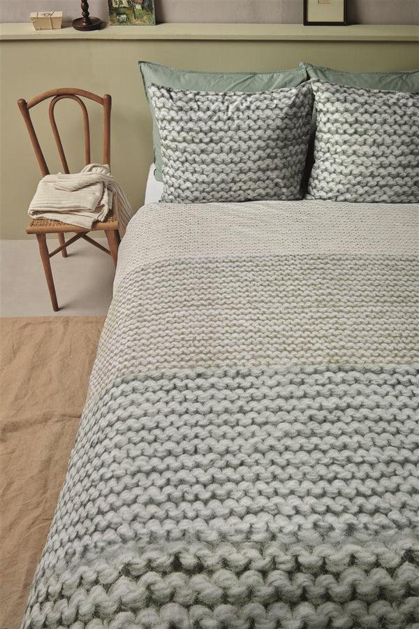 Beddinghouse Ariadne At Home Mixed Dekbedovertrek - Groen