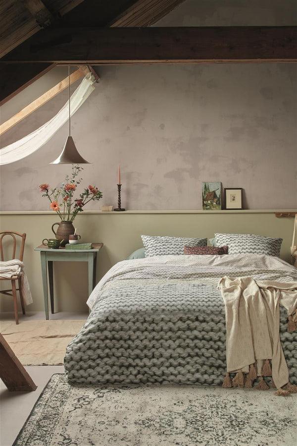 Beddinghouse Ariadne At Home Mixed Dekbedovertrek - Groen