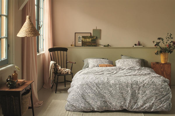 Beddinghouse Ariadne At Home Shapes Dekbedovertrek - Grijs