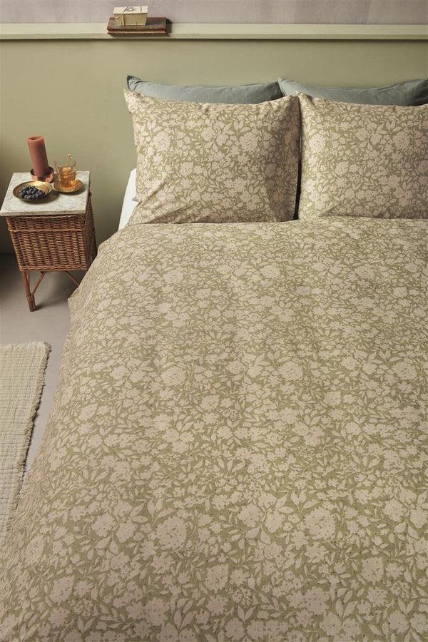 Beddinghouse Ariadne At Home Shapes Dekbedovertrek - Groen