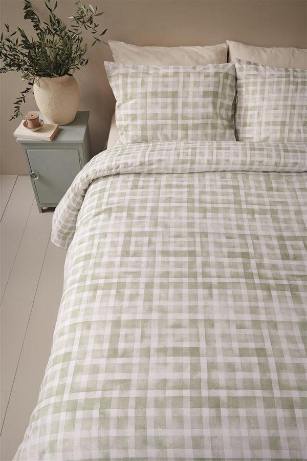 Beddinghouse Ariadne At Home Twice Dekbedovertrek - Groen