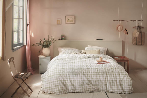 Beddinghouse Ariadne At Home Twice Dekbedovertrek - Groen