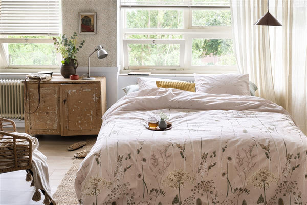 Beddinghouse Ariadne At Home Wind Dekbedovertrek - Zacht Roze