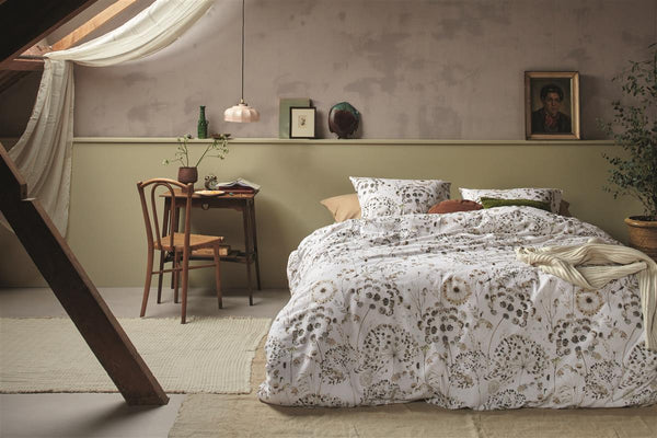 Beddinghouse Ariadne At Home Windy Dekbedovertrek - Gebroken Wit