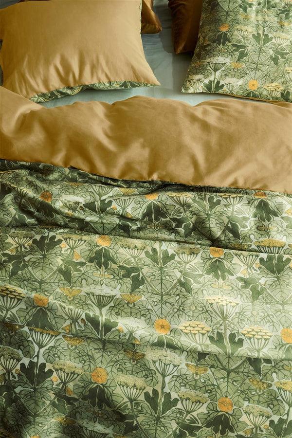 Beddinghouse At Home By BeddingHouse Ancient Dekbedovertrek - Olijfgroen