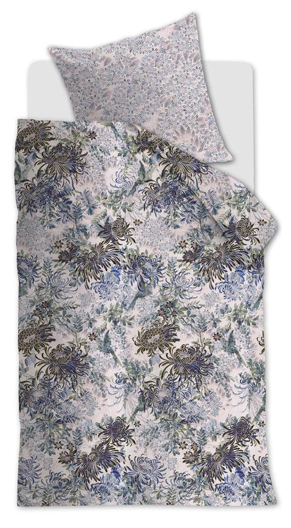 Beddinghouse At Home By BeddingHouse Full Of Beauty Dekbedovertrek - Blauw Groen