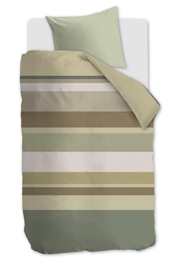 beddinghouse Beddinghouse Audrie dekbedovertrek - Groen