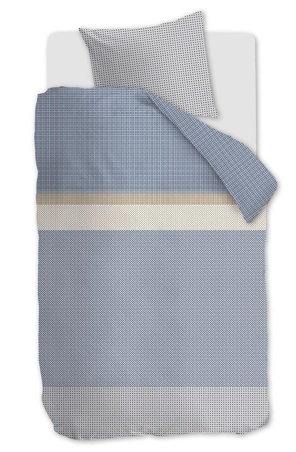 beddinghouse Beddinghouse Bernou dekbedovertrek - Blauw