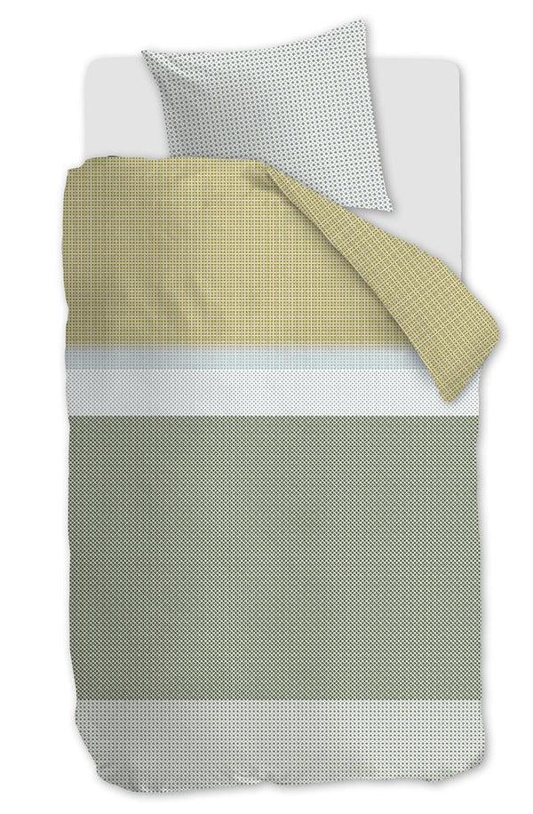 beddinghouse Beddinghouse Bernou dekbedovertrek - Groen