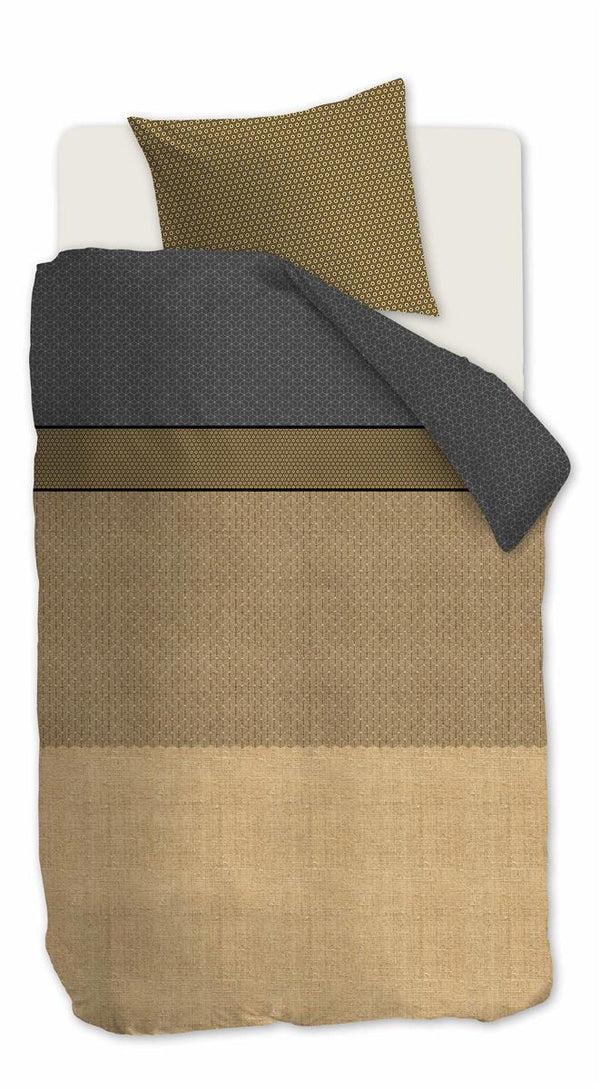 beddinghouse Beddinghouse Camaro dekbedovertrek - Eenpersoons - 140x200/220 - Goud
