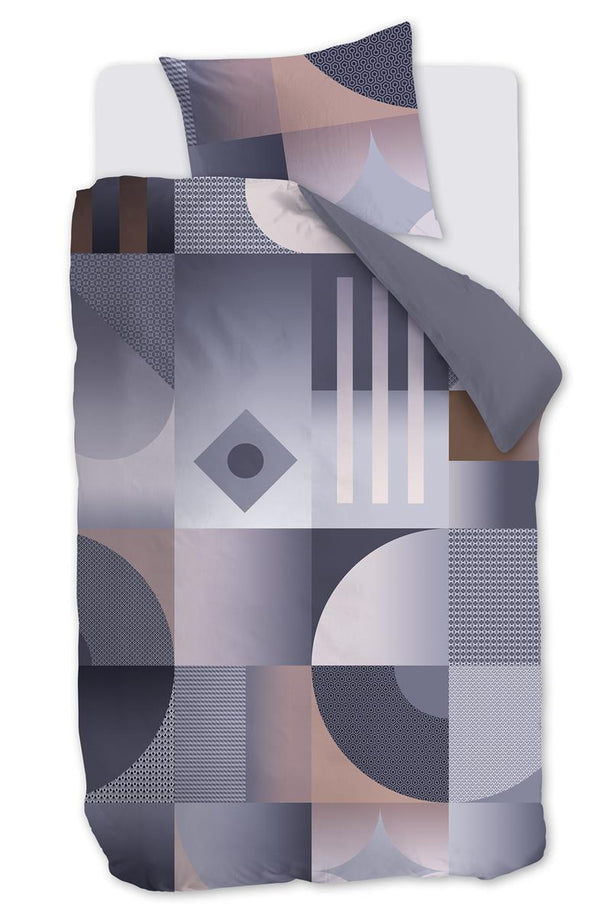 Beddinghouse Beddinghouse Dutch Design Robbinson Dekbedovertrek - Grijs