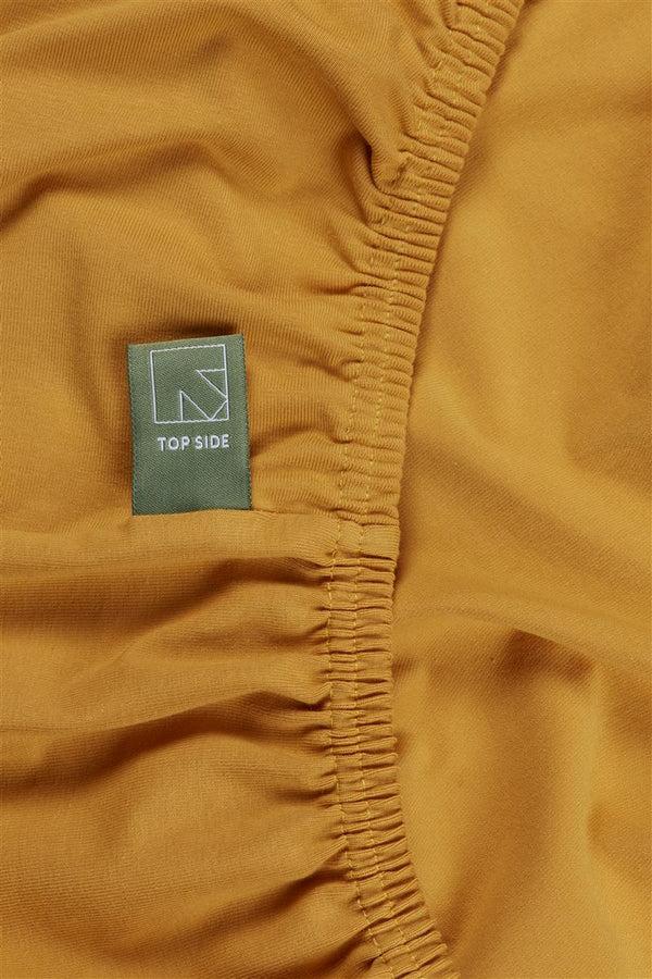 Beddinghouse Beddinghouse Dutch Design Topper Hoeslaken - Jersey Stretch - Oker