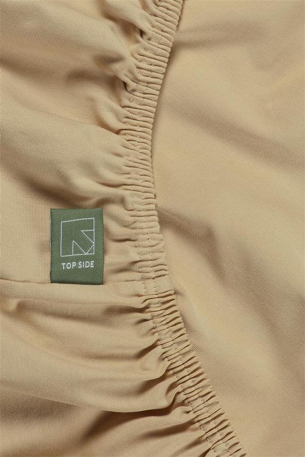 Beddinghouse Beddinghouse Dutch Design Topper Hoeslaken - Jersey Stretch - Zand