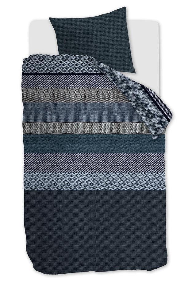beddinghouse Beddinghouse Enzo dekbedovertrek - Blauw