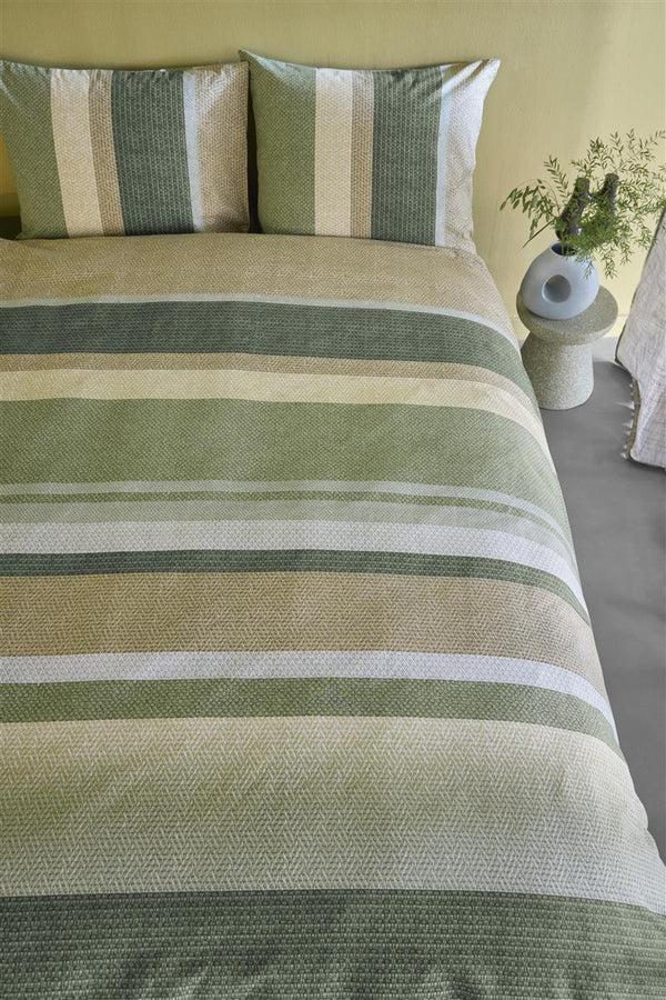 Beddinghouse Beddinghouse Jorren Dekbedovertrek - Olijfgroen