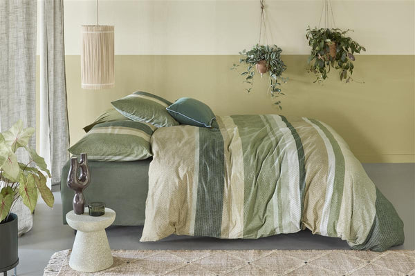 Beddinghouse Beddinghouse Jorren Dekbedovertrek - Olijfgroen