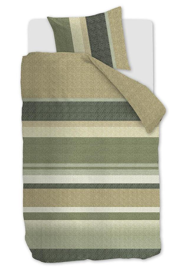 beddinghouse Beddinghouse Jorren dekbedovertrek - Olijfgroen
