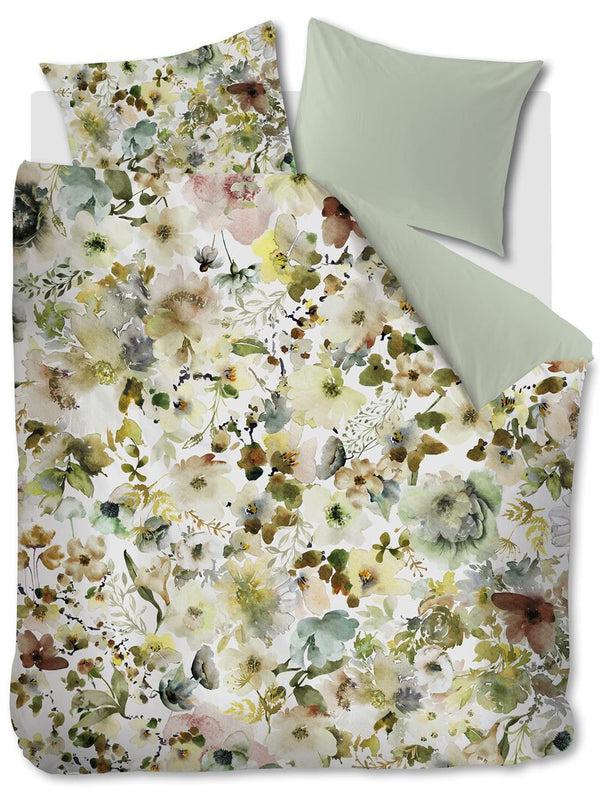 Beddinghouse Kardol Aquitaine Dekbedovertrek - Groen