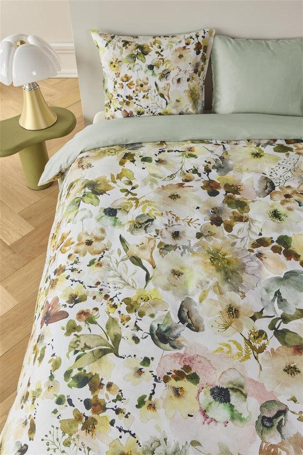 Beddinghouse Kardol Aquitaine Dekbedovertrek - Groen