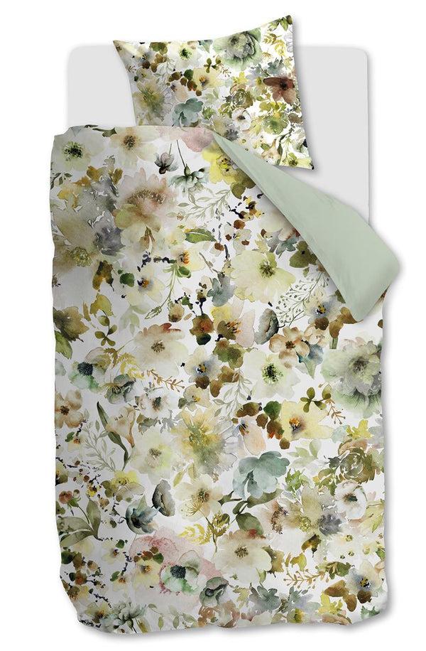 beddinghouse Kardol Aquitaine dekbedovertrek - Groen