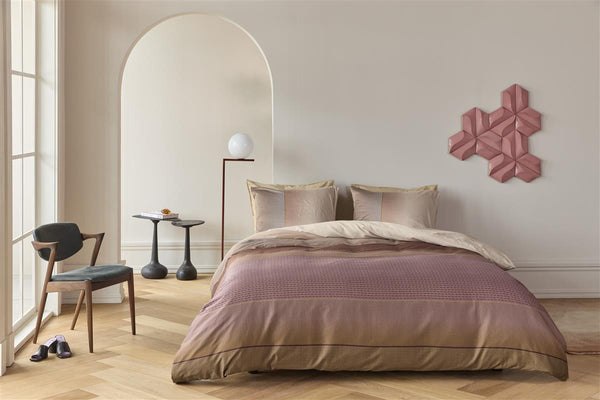 Beddinghouse Kardol Mimic Dekbedovertrek - Steenrood