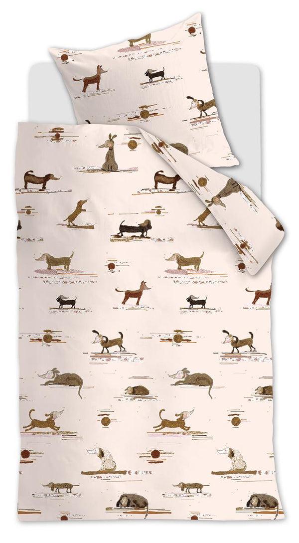 Beddinghouse Beddinghouse Kids Hot Dogs Dekbedovertrek - Roze