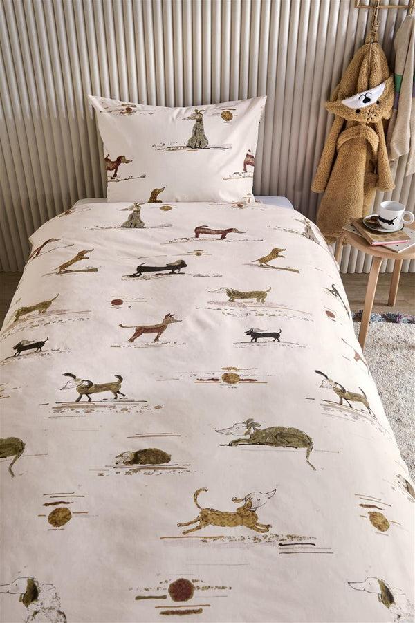 Beddinghouse Beddinghouse Kids Hot Dogs Dekbedovertrek - Roze