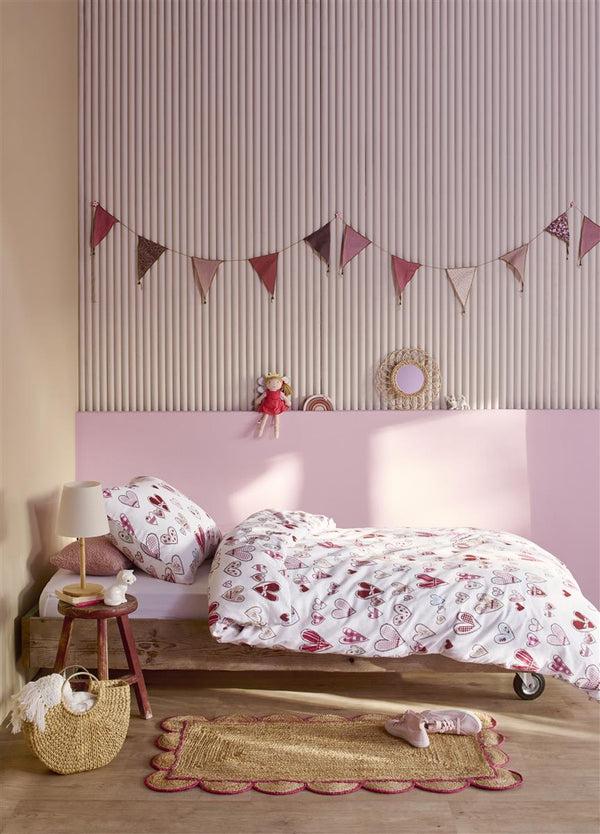 Beddinghouse Beddinghouse Kids Sweethearts Dekbedovertrek - Multi