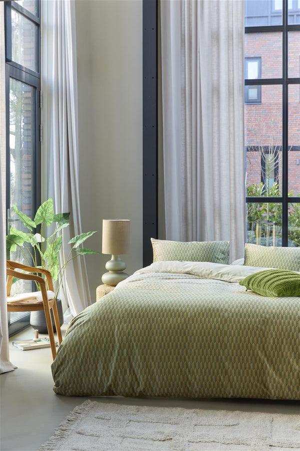 Beddinghouse Beddinghouse Nora Dekbedovertrek - Groen