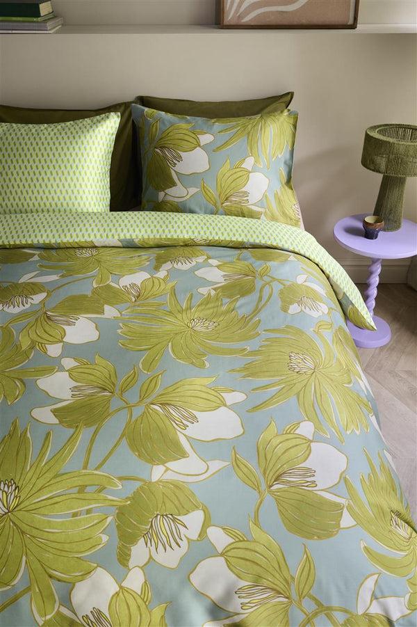 Beddinghouse Oilily Melodi Dekbedovertrek - Groen