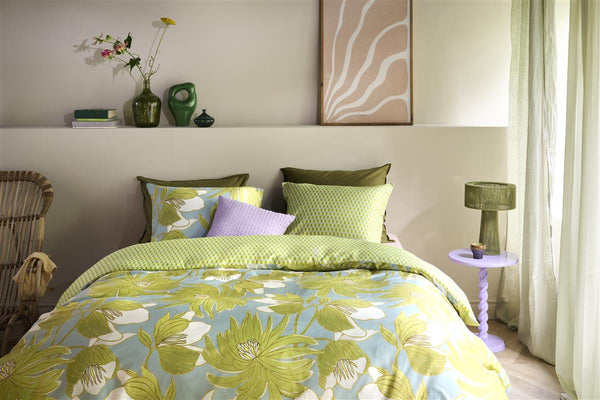 Beddinghouse Oilily Melodi Dekbedovertrek - Groen