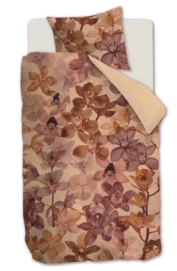 Beddinghouse Beddinghouse Orchid Dekbedovertrek - Steenrood