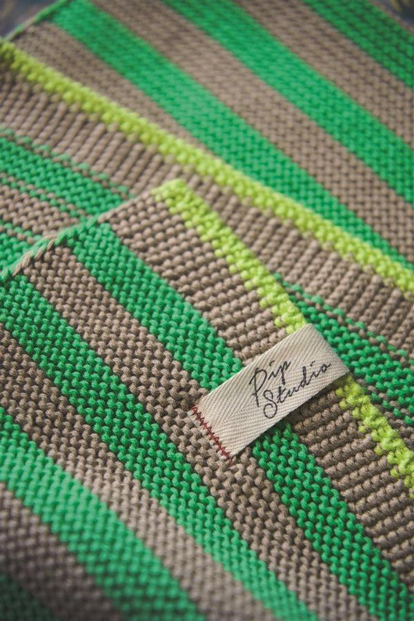 Beddinghouse Pip Studio Bonsoir Stripe Sprei - Groen