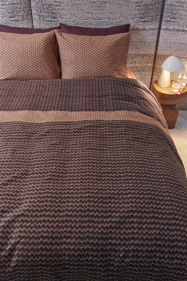 Beddinghouse Beddinghouse River Dekbedovertrek - Donker Rood