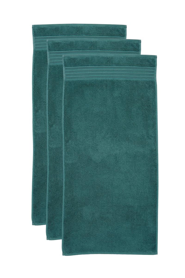 beddinghouse Beddinghouse Sheer Badtextiel - Donker Groen