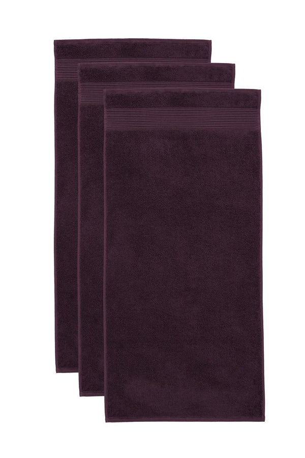 beddinghouse Beddinghouse Sheer Badtextiel - Donker Rood