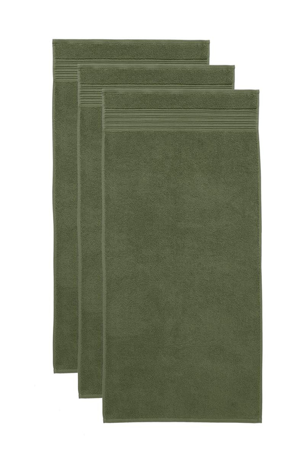 beddinghouse Beddinghouse Sheer Badtextiel - Olijfgroen