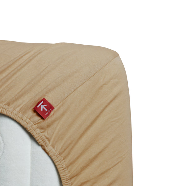 Beddinghouse Beddinghouse Splittopper Hoeslaken - Jersey - Camel