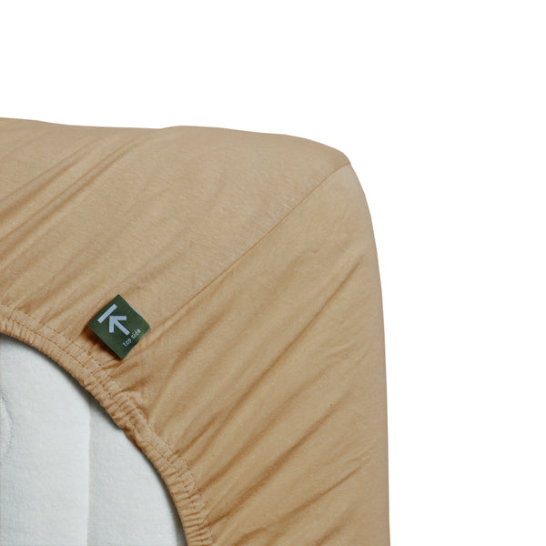 beddinghouse Beddinghouse Splittopper Hoeslaken - Jersey - Camel