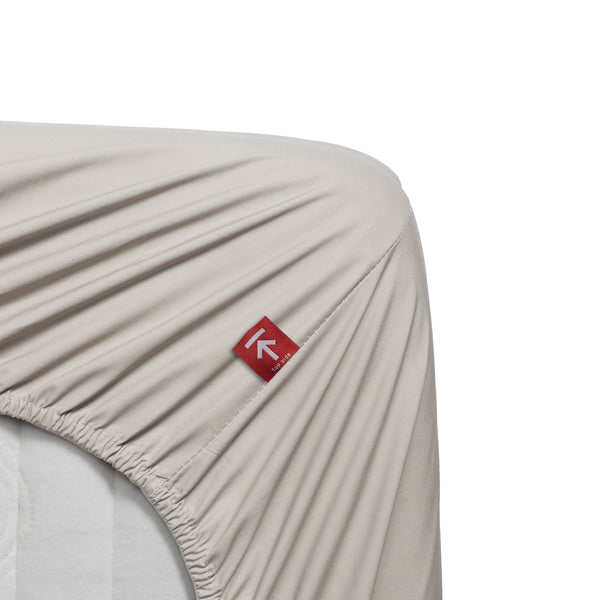 beddinghouse Beddinghouse Splittopper Hoeslaken - Percale katoen - Naturel